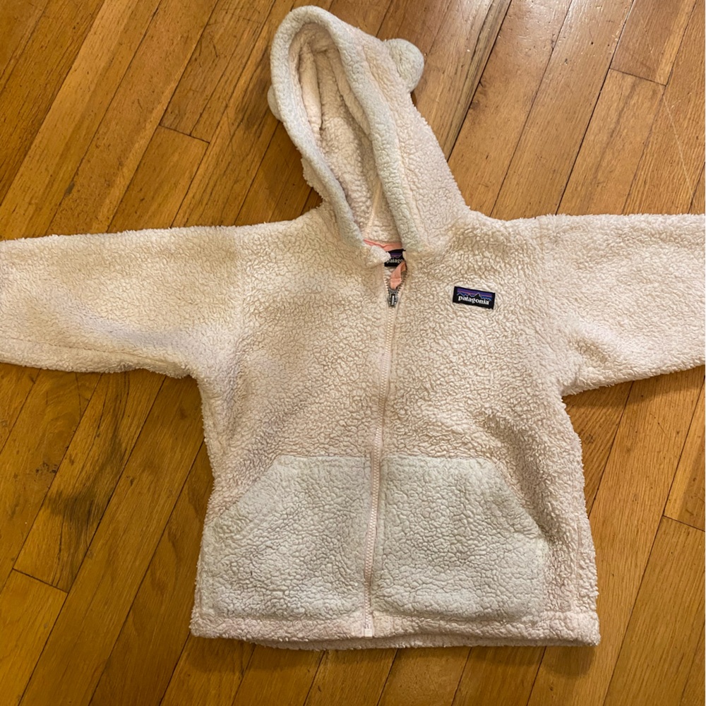 Patagonia 4T pink zip up